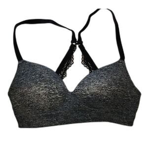 SOMA Enbliss Luxe Wireless Lace J Hook Bra Size 32B